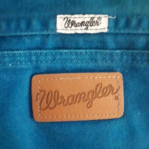 Vintage Wrangler Jean's, Size 24,Turquoise